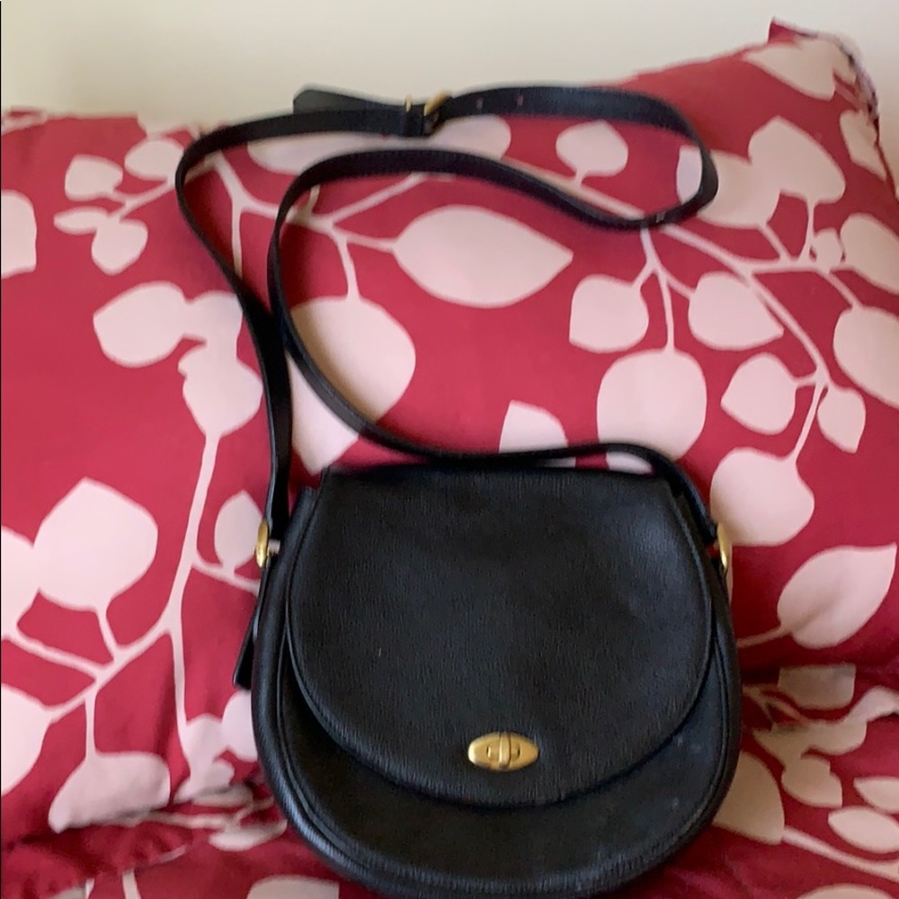 Coach crossbody pebbled leather